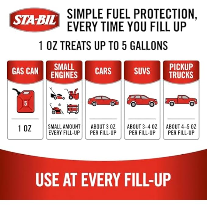 STA-BIL 22275-CS 360 Performance بتقنية البخار، 32 أونصة فلوين (عبوة من 6) - Image 3